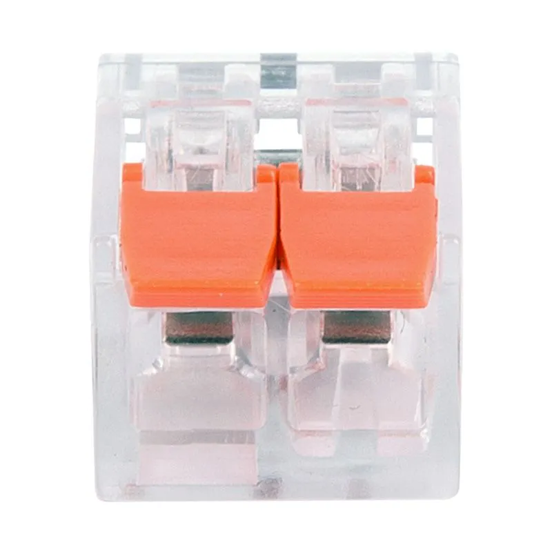 Универсальная компактная клемма СМК 221-412, 2-проводная до 4,0 мм² (пакет 5 шт/уп) REXANT - Фото 5