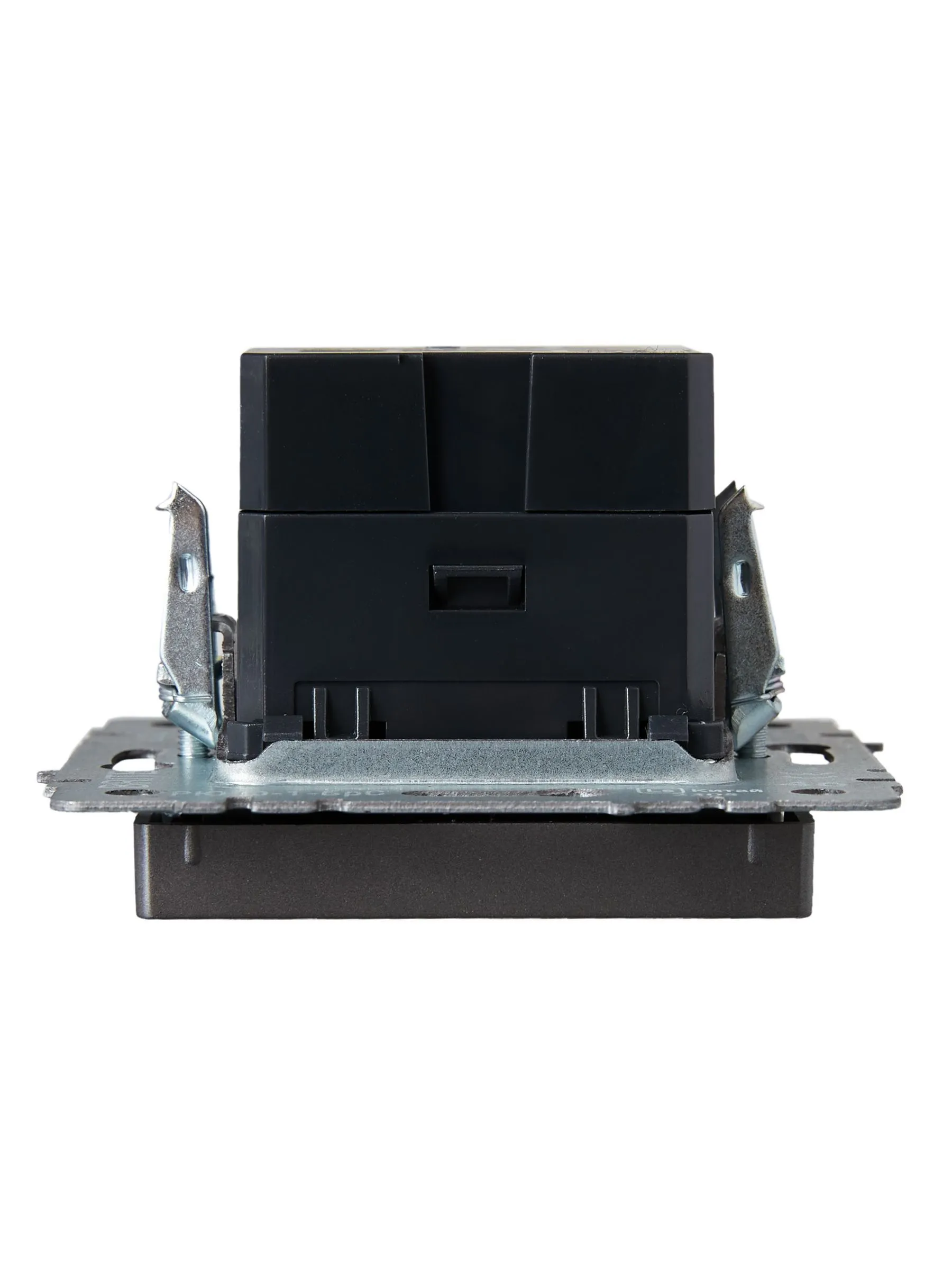 BRITE Розетка USB A+A 5В 3,1А РЮ10-1-БрС сталь IEK - Фото 7