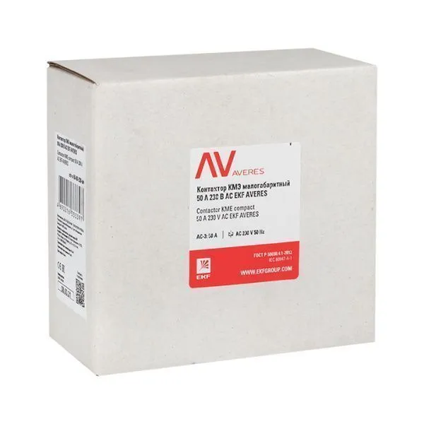 КМЭ 50А 400В АС EKF AVERES