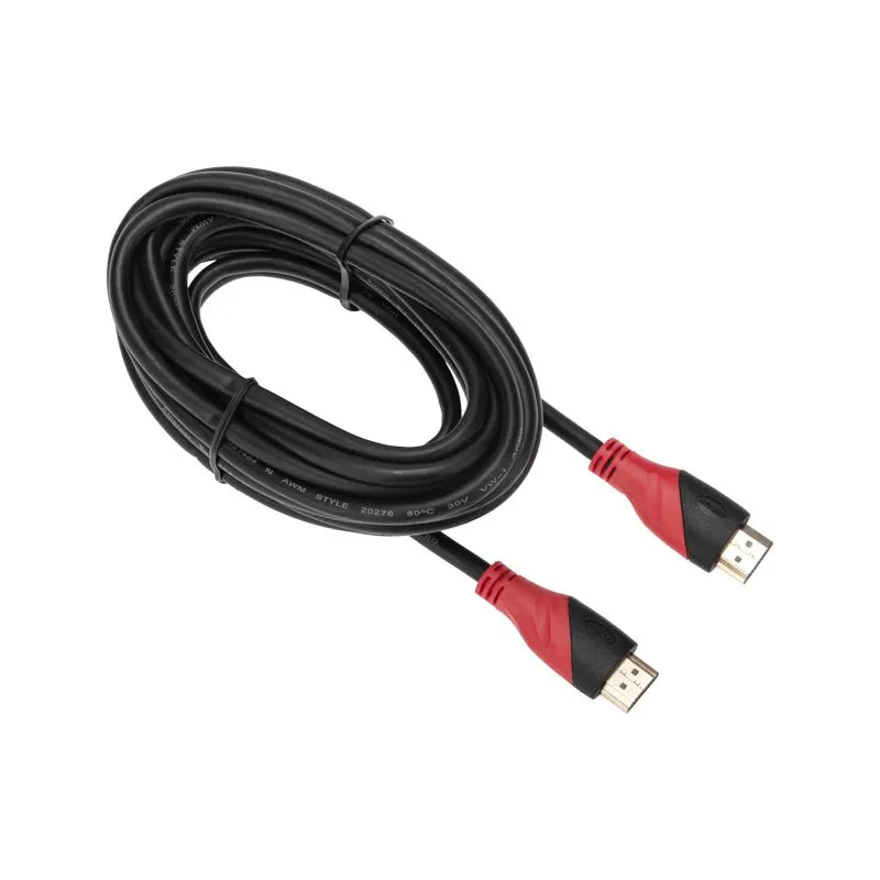Кабель HDMI - HDMI 1.4, 5м, Gold REXANT 17-6206