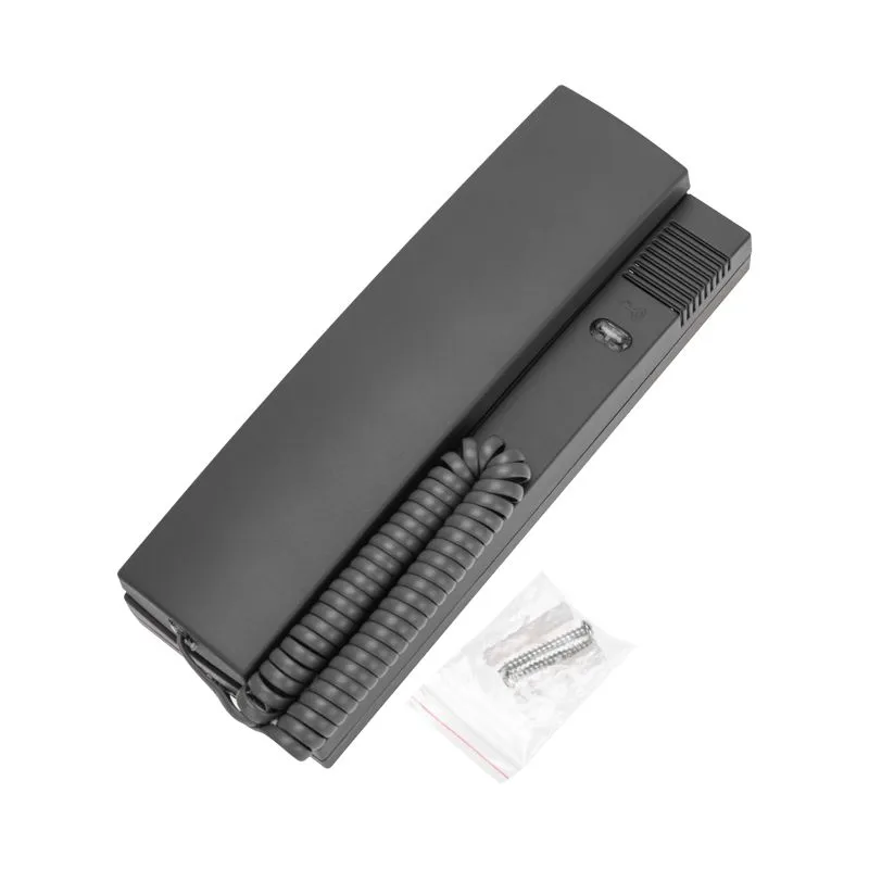 Трубка домофона с индикатором и регулировкой звука RX-321, серая REXANT - Фото 2