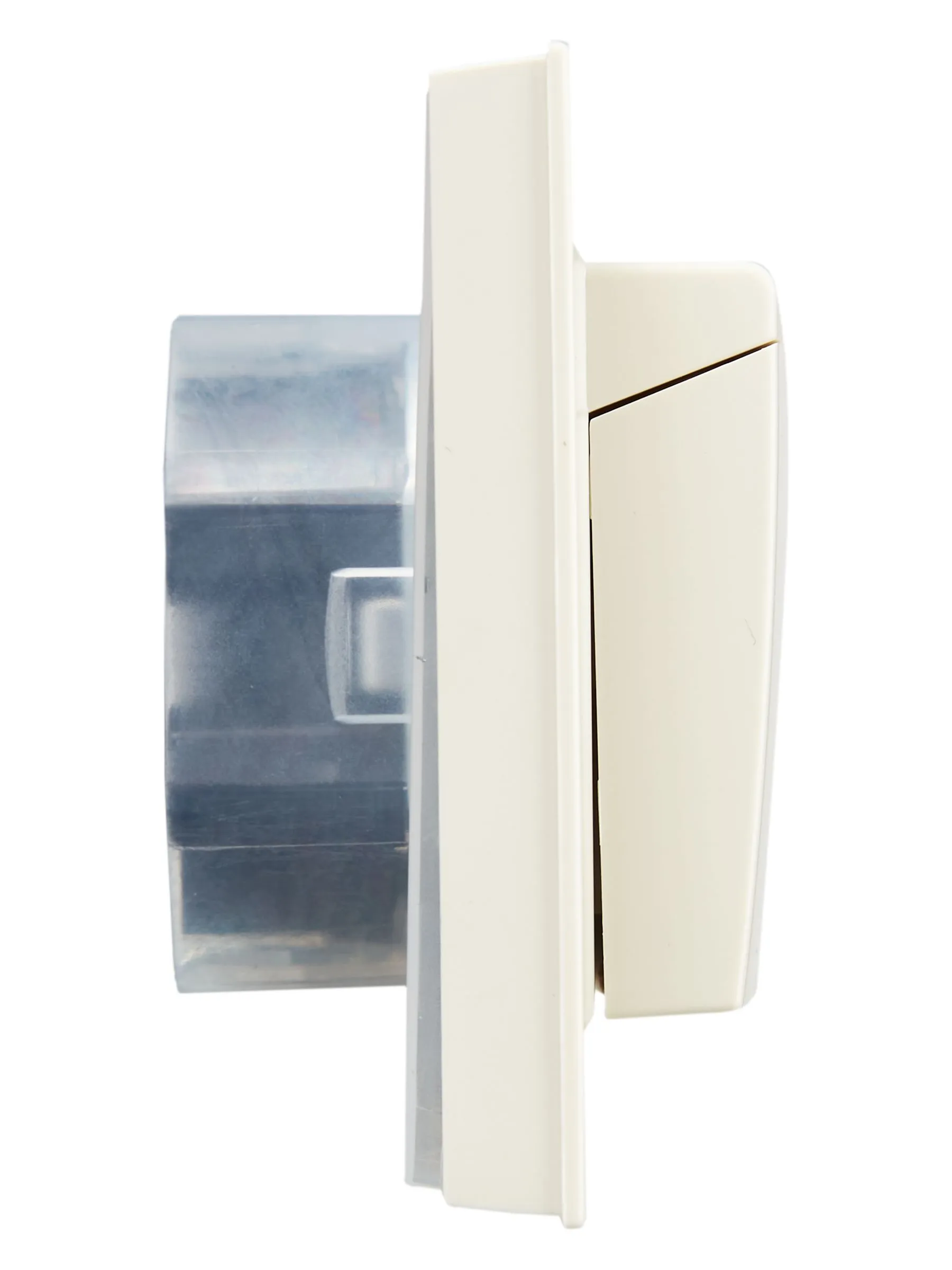 BRITE Розетка 2-местная с заземлением с защитными шторками и крышкой 16А в сборе IP44 РСбш12-3-44-БрКр бежевый IEK - Фото 7