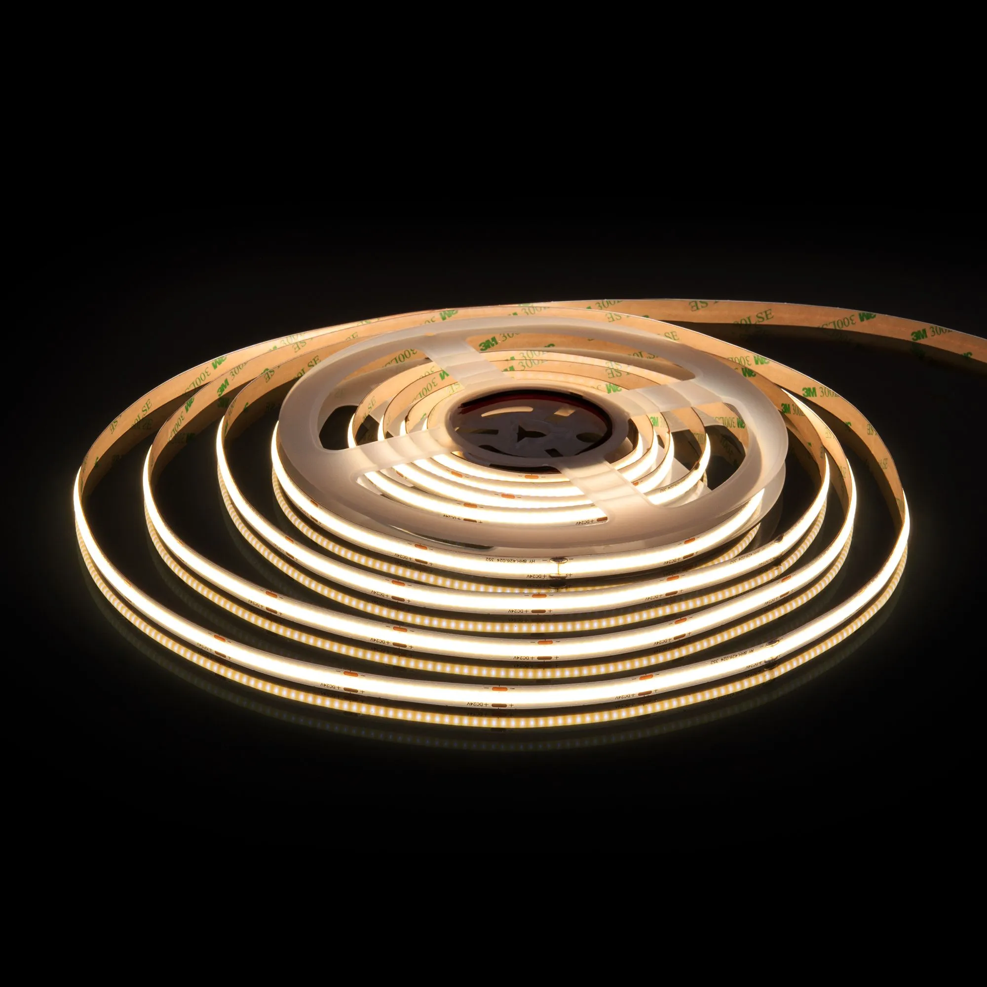 Лента светодиодная 24V 11W 352Led COB IP20 дневной белый, 5 м COB 24V 352Led 11W IP20 Elektrostandar - Фото 2