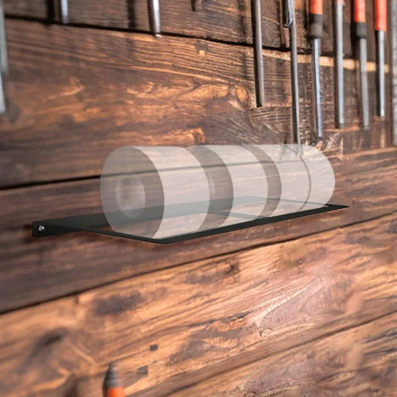 Держатель-органайзер для мотков скотча, настенный, черный REXANT - Фото 2