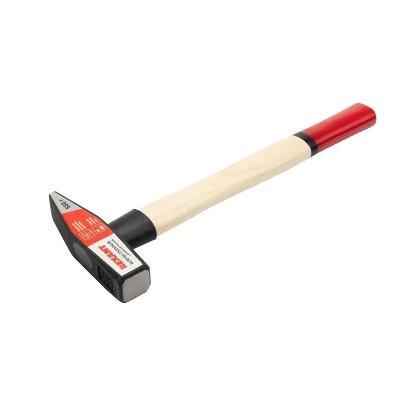 Молоток слесарный с деревянной рукояткой 500г REXANT - Фото 3