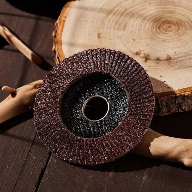 Круг лепестковый торцевой, P80, 115х22,2мм KRANZ - Фото 2