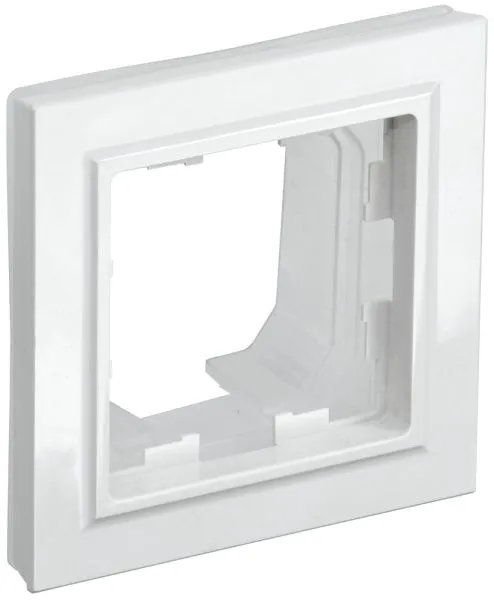 BRITE Рамка 1-местная IP44 РУ-1-БрБ-44 белый IEK BR-M12-44-K01