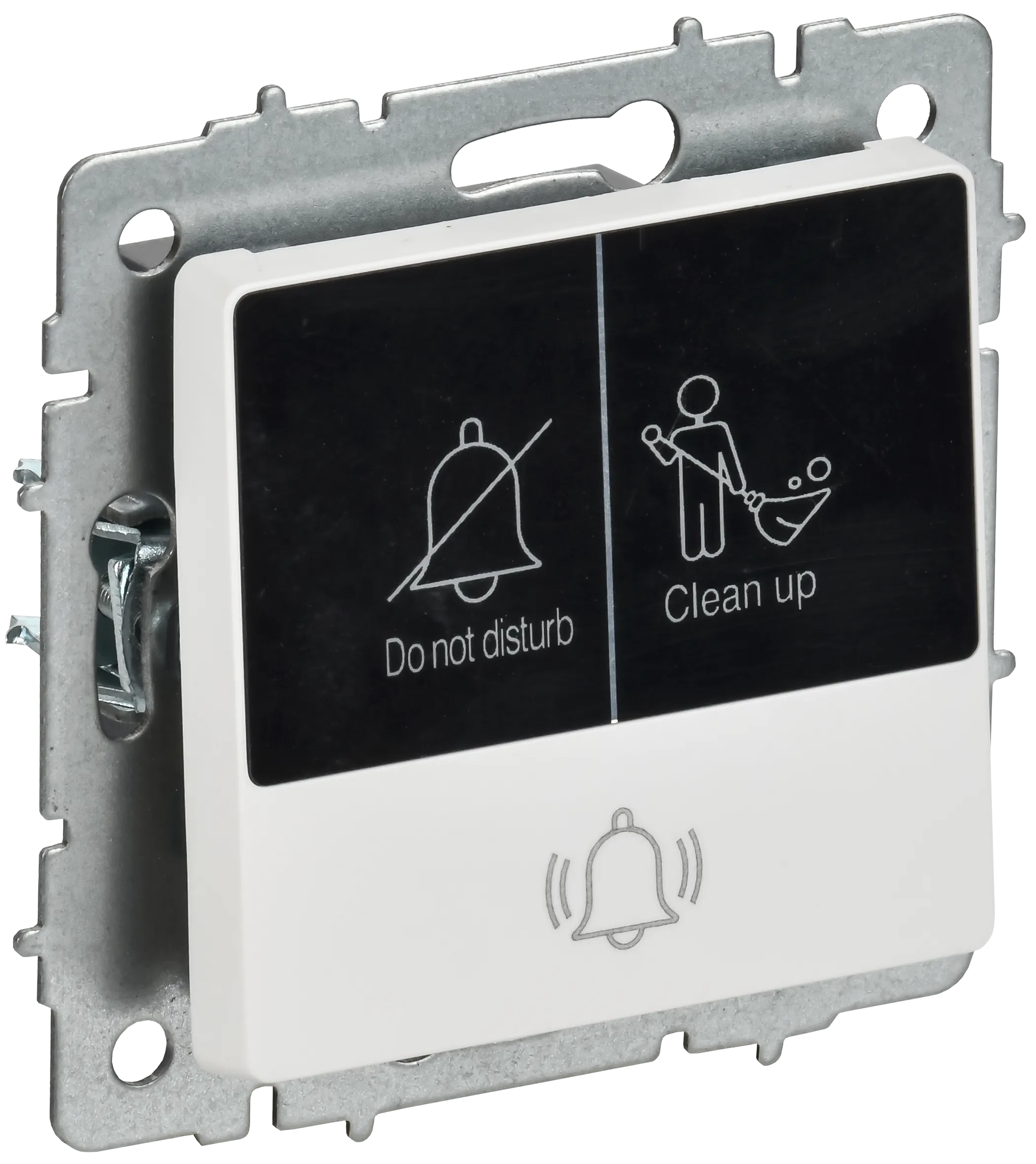 BRITE Кнопка звонка с индикацией для отелей 10А ВС10-1-9-БрАБ арктический белый IEK BR-V14-2-10-K91