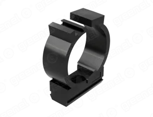 Крепеж с замком D16мм (100/1000шт), цвет - чёрный, GREENEL GE50180-05