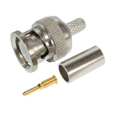 Разъем BNC штекер RG-6 обжим REXANT 05-3003