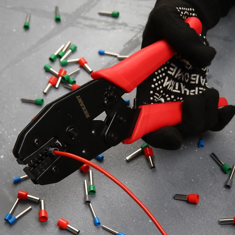 Кримпер HT-336E для обжима штыревых наконечников 0,5-4,0мм REXANT - Фото 3