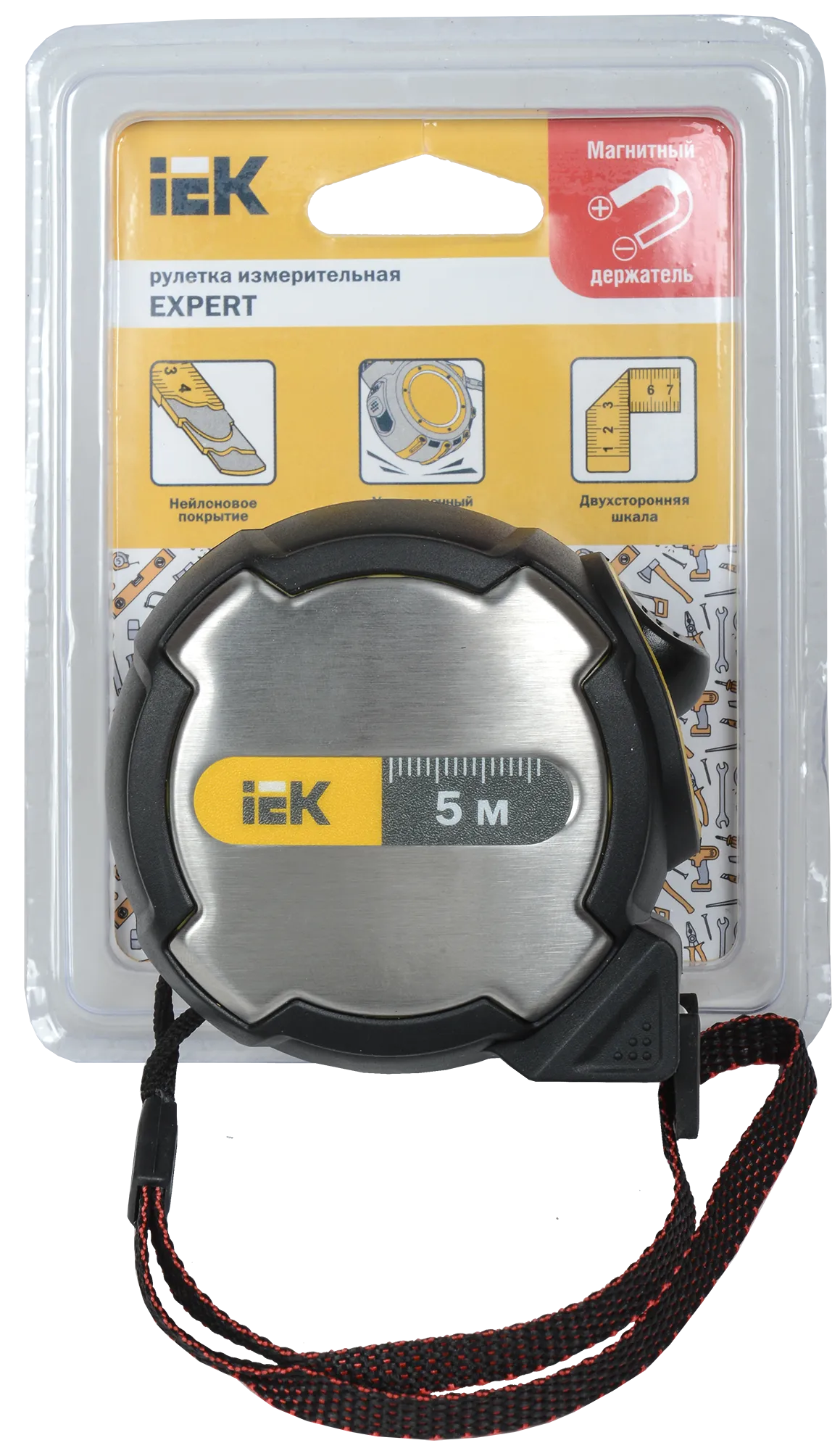 Рулетка измерительная EXPERT 5м IEK - Фото 3