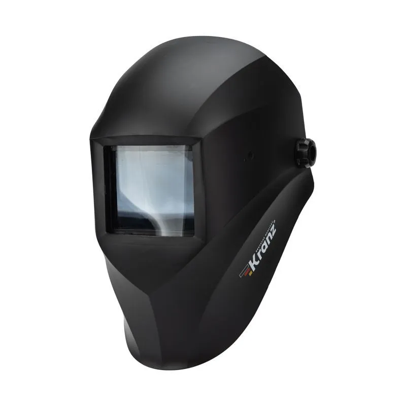 Маска сварщика с черным минеральным стеклом DIN 9 KRANZ KR-16-0798