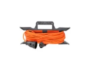 Удлинитель силовой на рамке GLANZEN штепс. Гнездо ПВС 2*0.75 30 м арт. ER-30-001 ER-30-001