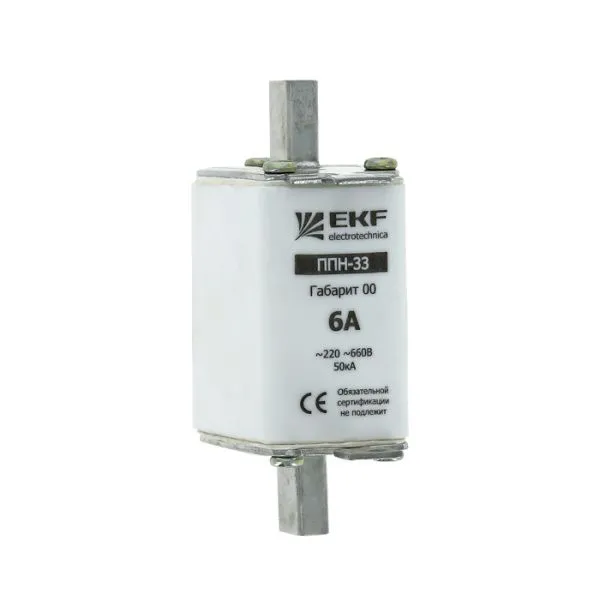 Плавкая вставка ППН-33 160/80А габарит 00 EKF