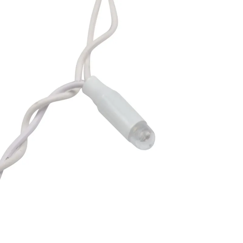 Гирлянда светодиодная Занавес 2х1,5м 360 LED ЗЕЛЕНЫЙ белый ПВХ IP65 эффект мерцания 230В блок в комплекте NEON-NIGHT - Фото 3