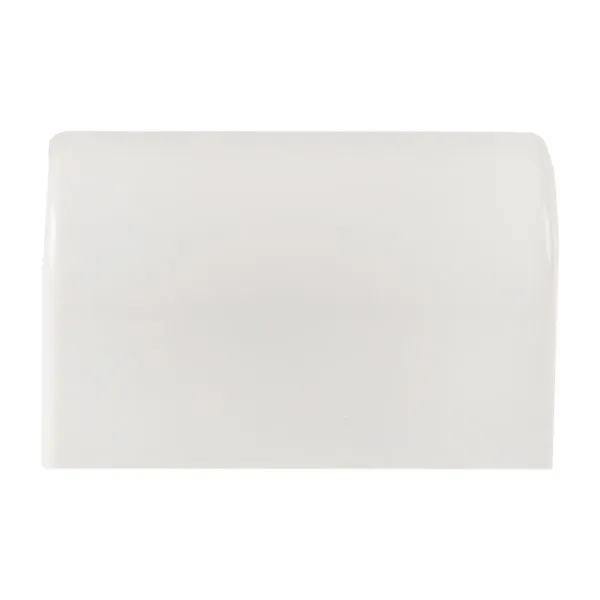 Заглушка (100х40) (2 шт) белая EKF-Plast