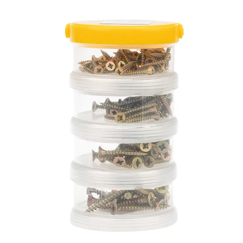 Набор саморезов для ДСП (140 шт/уп) KRANZ - Фото 2