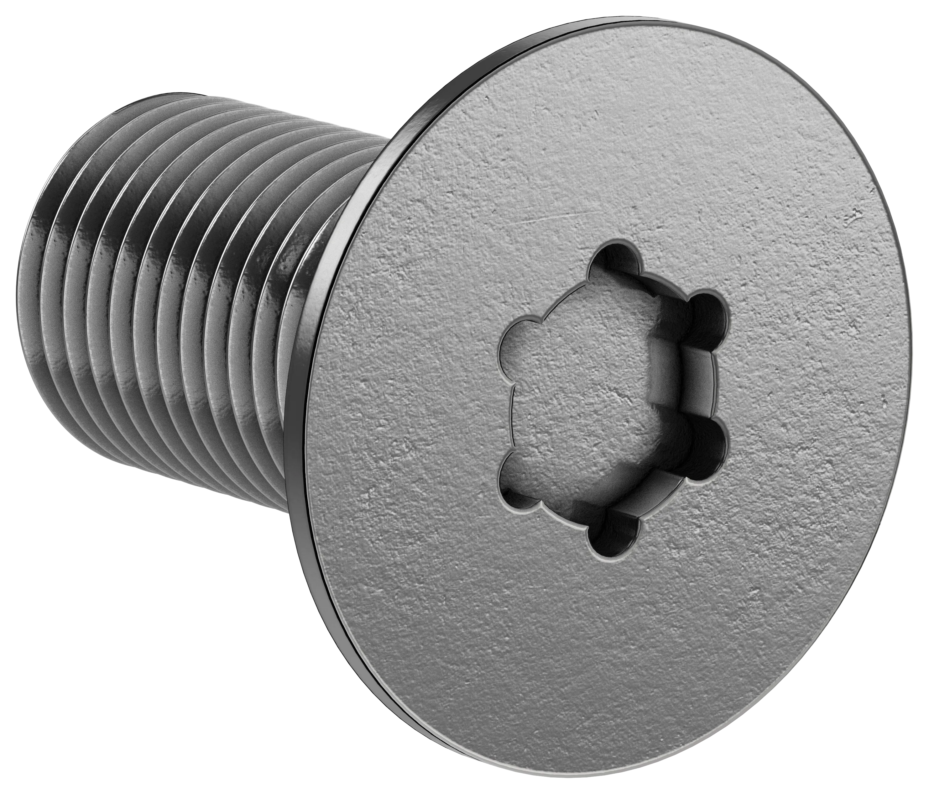 FORMAT Винт М6х12 самонарезающий потайная головка шестирадиусный шлиц TORX30 DIN 7500M (20шт/упак) IEK FO-00D-VTORX-M6X12-020