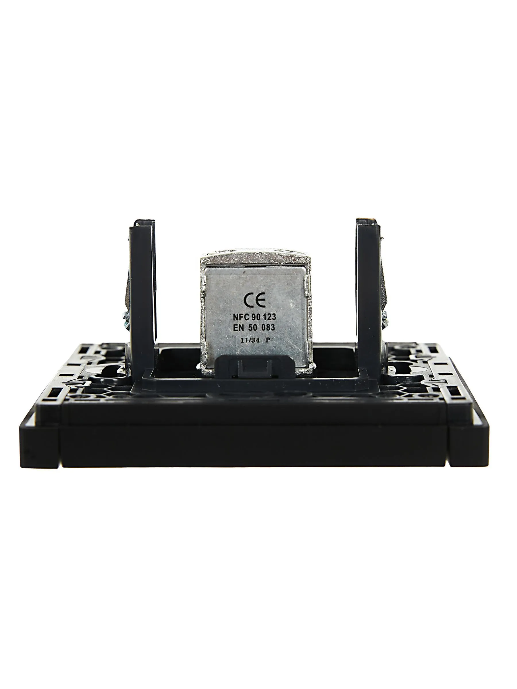 FORTE&PIANO Розетка TV проходная FP129 черный IEK - Фото 5