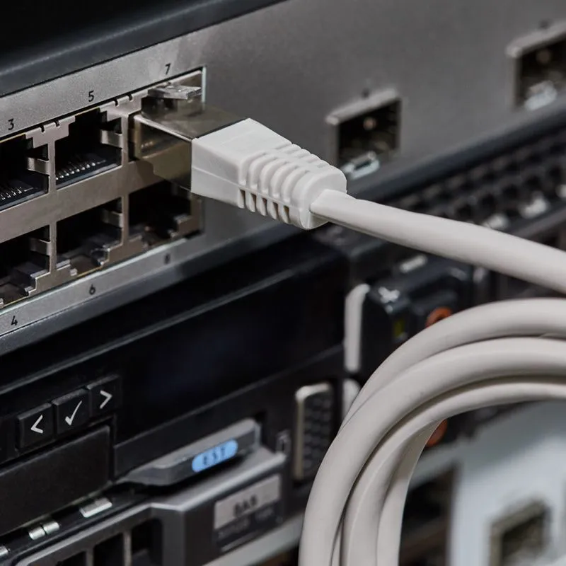 Шнур коммутационный, патч-корд F/UTP RJ45-RJ45, CAT 5e, LSZH серый, 1,5м REXANT - Фото 5