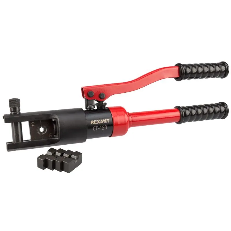 Пресс гидравлический CT-120 для наконечников 10-120мм² REXANT - Фото 5