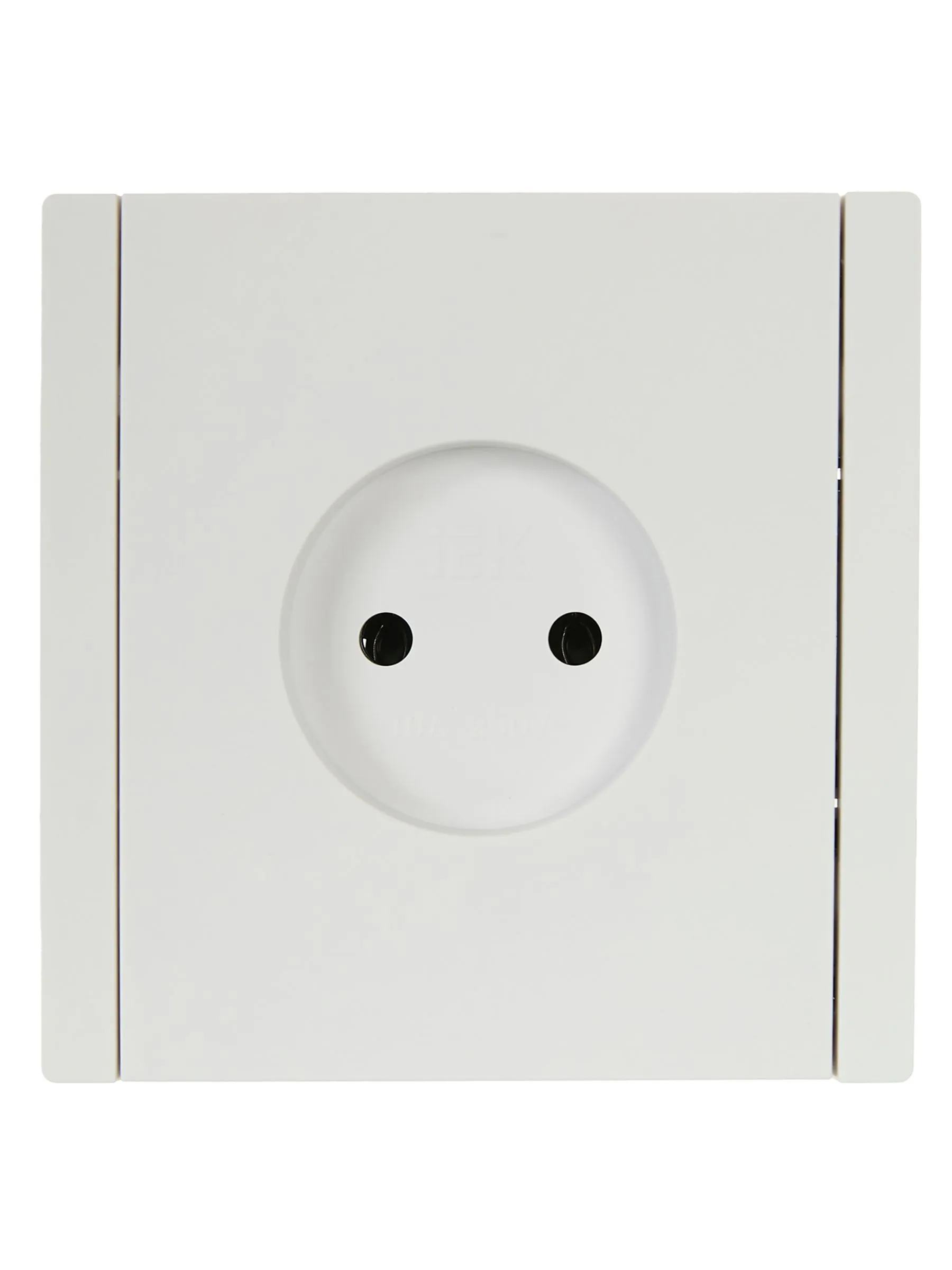 FORTE&PIANO Розетка 1-местная без заземления без защитных шторок винтовое крепление 10А FP218 белый IEK - Фото 3