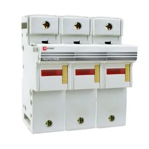 Предохранитель-разъединитель для ПВЦ 10x38 3P (с индик.) EKF - Фото 3