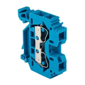 Колодка клеммная пружинная JXB-S-10 57А синяя EKF plc-jxb-s-10b