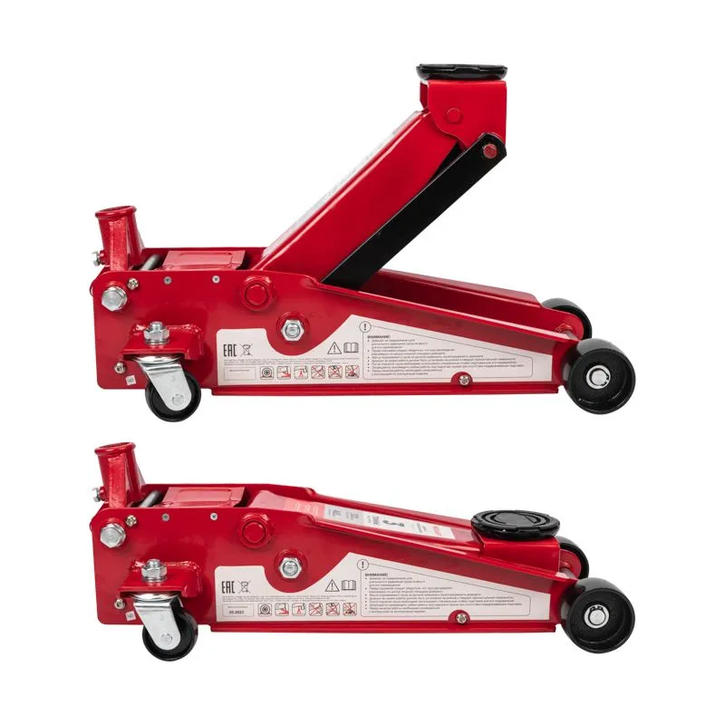 Домкрат гидравлический подкатной 3т профессиональный REXANT - Фото 3