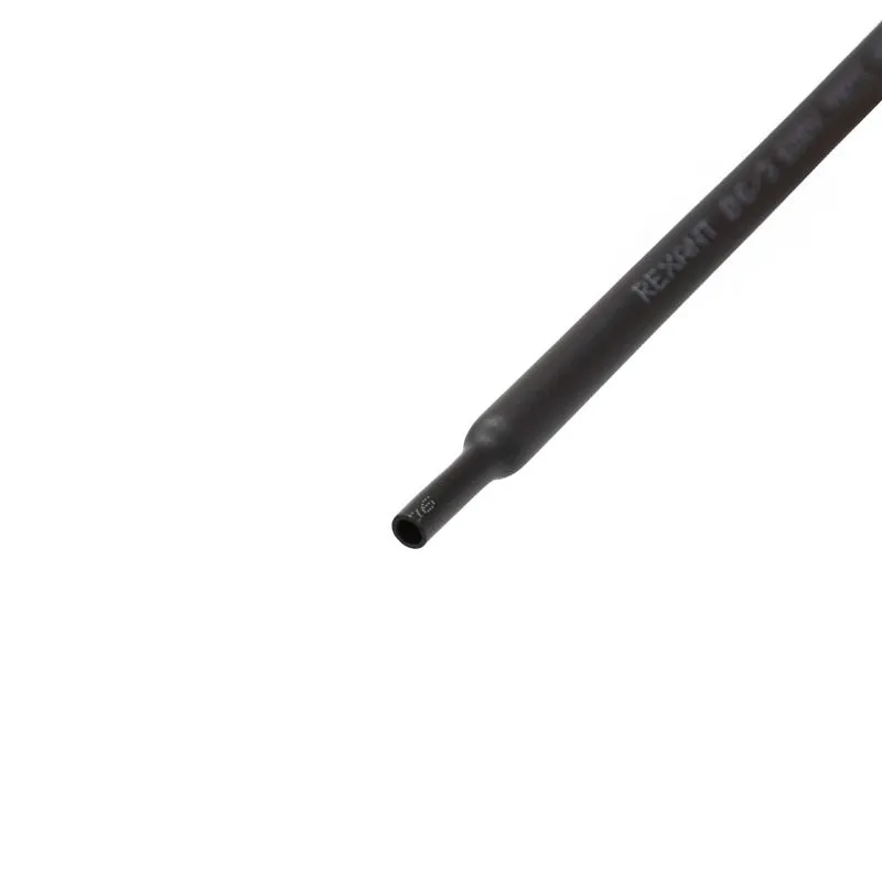 Трубка термоусаживаемая ТУТ нг 6,0/3,0мм, черная, упаковка 50 шт. по 1м REXANT - Фото 2