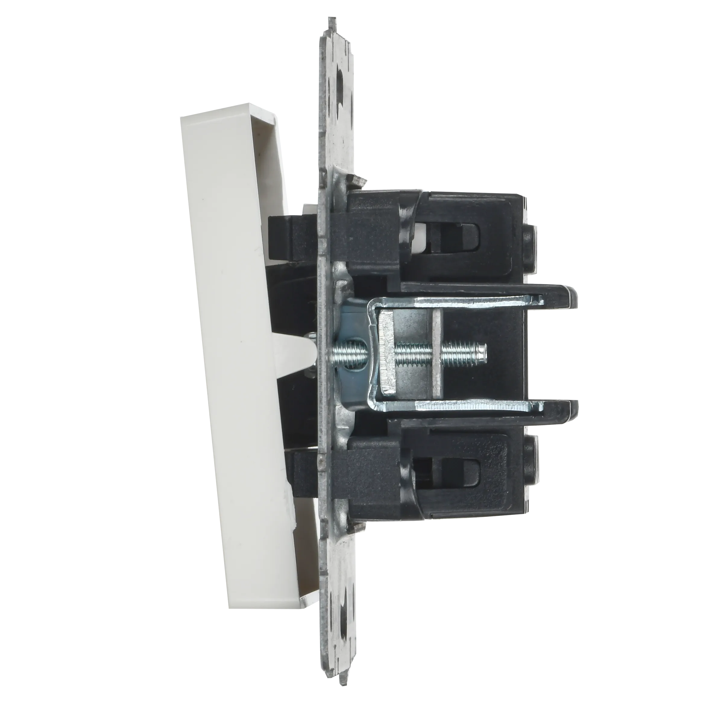 BRITE Выключатель 3-клавишный 10А ВС10-3-0-БрБ белый IEK - Фото 3