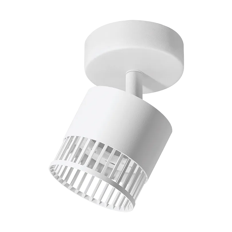 Накладной светильник WOLTA WSL-GX53/19W-1 PORTA под лампу GX53 Белый  D85x80 WSL-GX53/19W-1