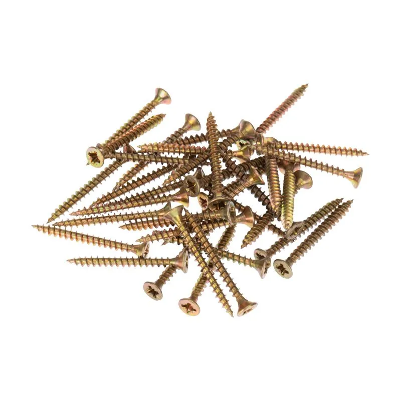 Саморез универсальный 3,5х35, желтый цинк, пакет (1000 шт/уп) KRANZ - Фото 5