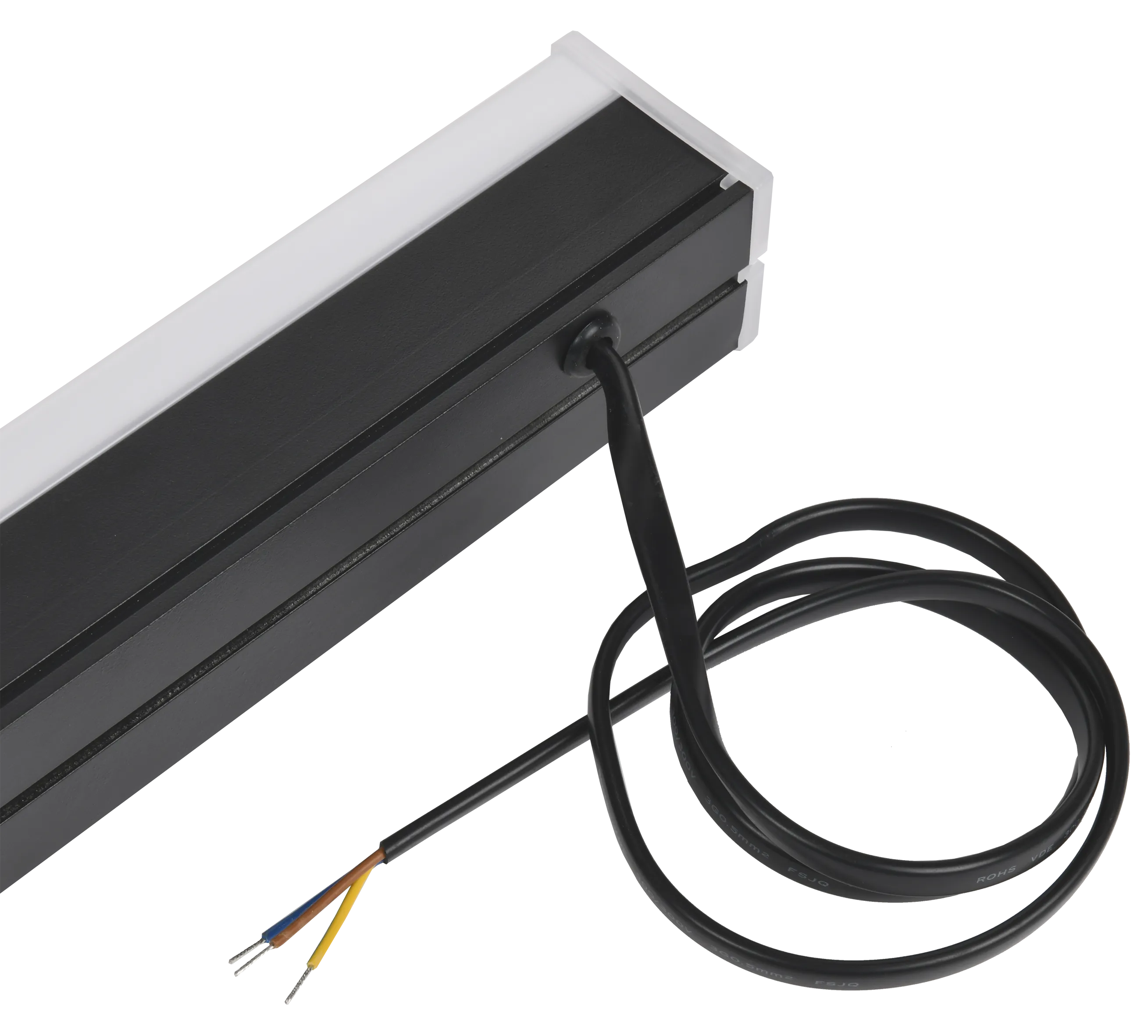 LIGHTING Светильник светодиодный линейный 1011 40Вт 4000К 1200х54х58мм черный IEK - Фото 7