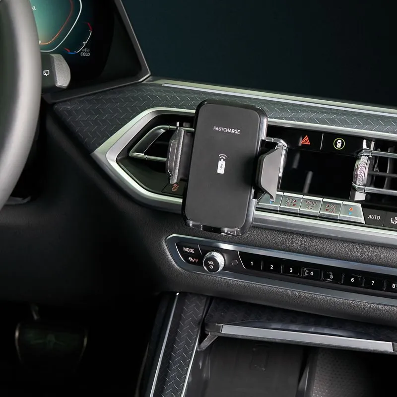 Беспроводное зарядное устройство REXANT 10W, черное - Фото 2