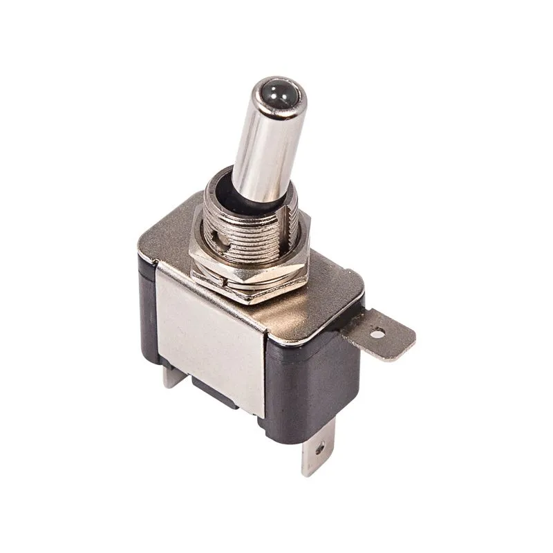 Тумблер 12V 20А (3c) ON-OFF однополюсный  с синей LED подсветкой  (ASW-07D)  REXANT (в упак. 1шт.) - Фото 2