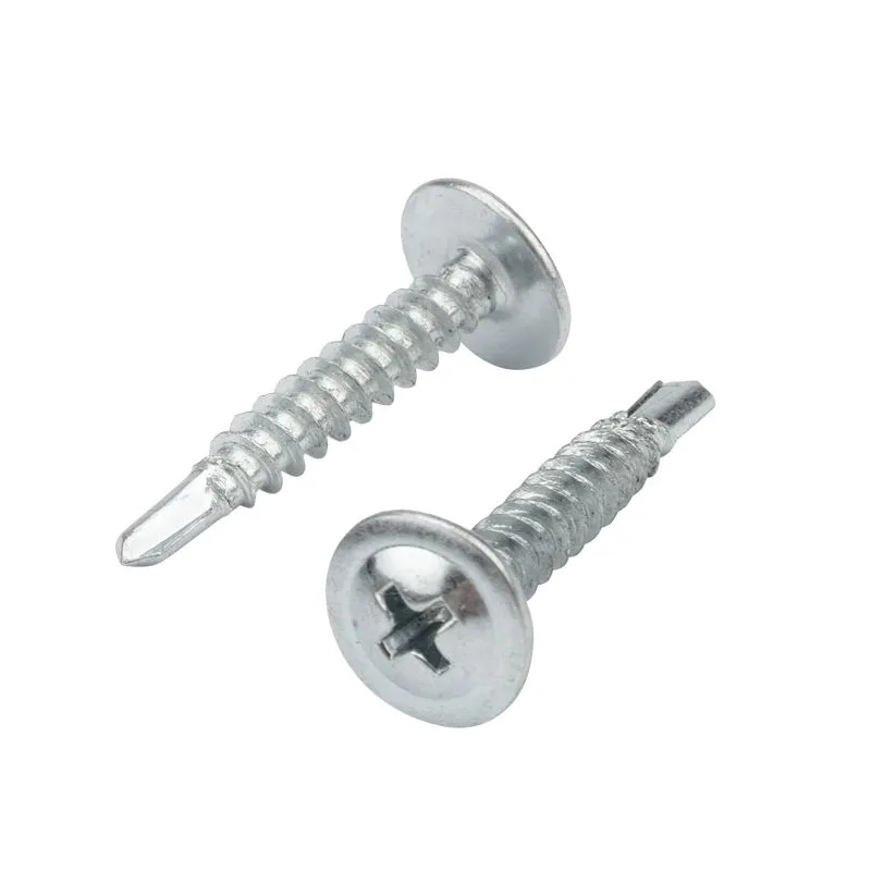 Саморез с прессшайбой KRANZ ПШС сверло 4.2х25, пакет (20шт.) 1182-4225-4