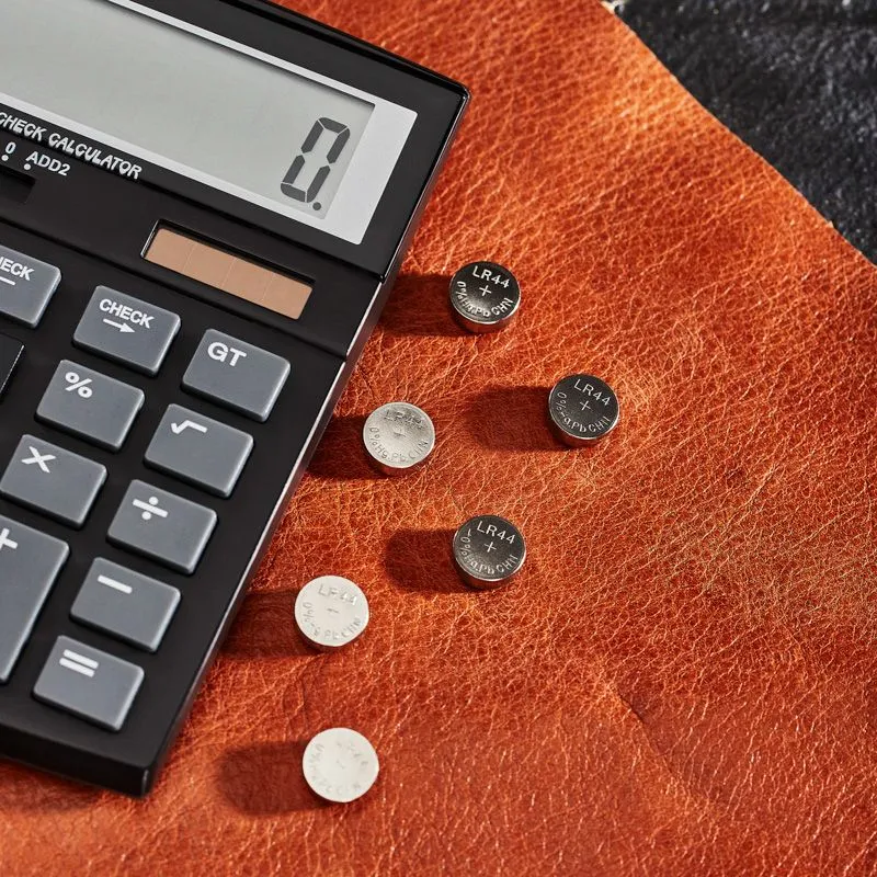 Батарейка часовая LR44, 1,5В, 10 шт (AG13, LR1154, G13, A76, GP76A, 357, SR44W) блистер REXANT - Фото 2