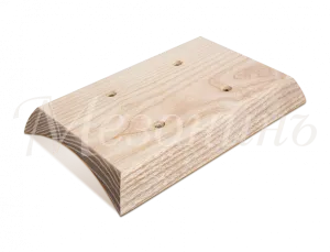 Накладка "Классика"на оцилиндрованное бревно D220мм., прямой угол, установочная площадка: 150 х 90 м GE72713-00