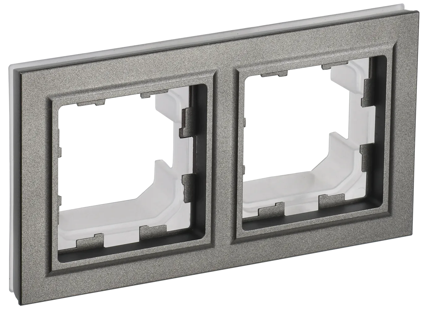 BRITE Рамка 2-местная IP44 РУ-2-БрШ-44 шампань IEK