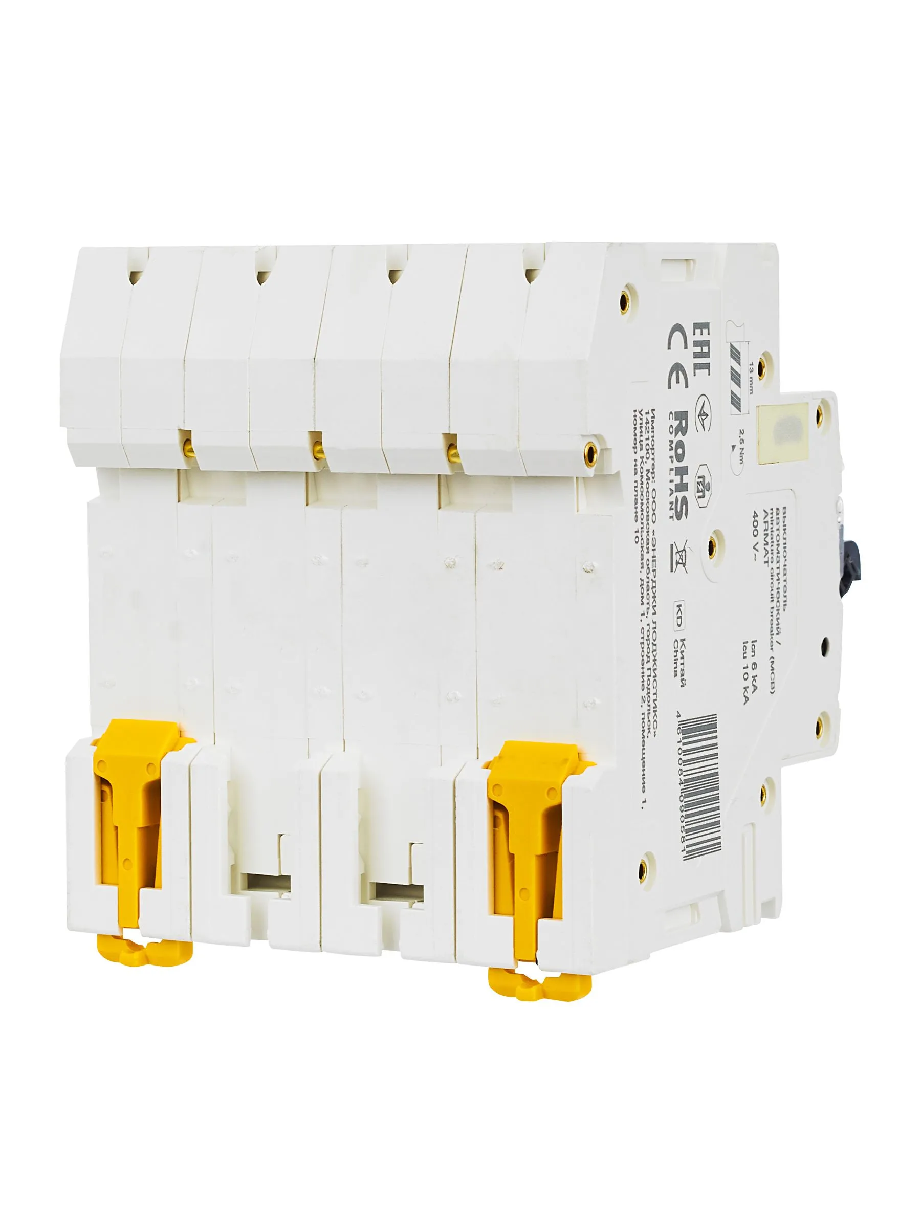 ARMAT Автоматический выключатель M06N 4P D 25А IEK - Фото 4