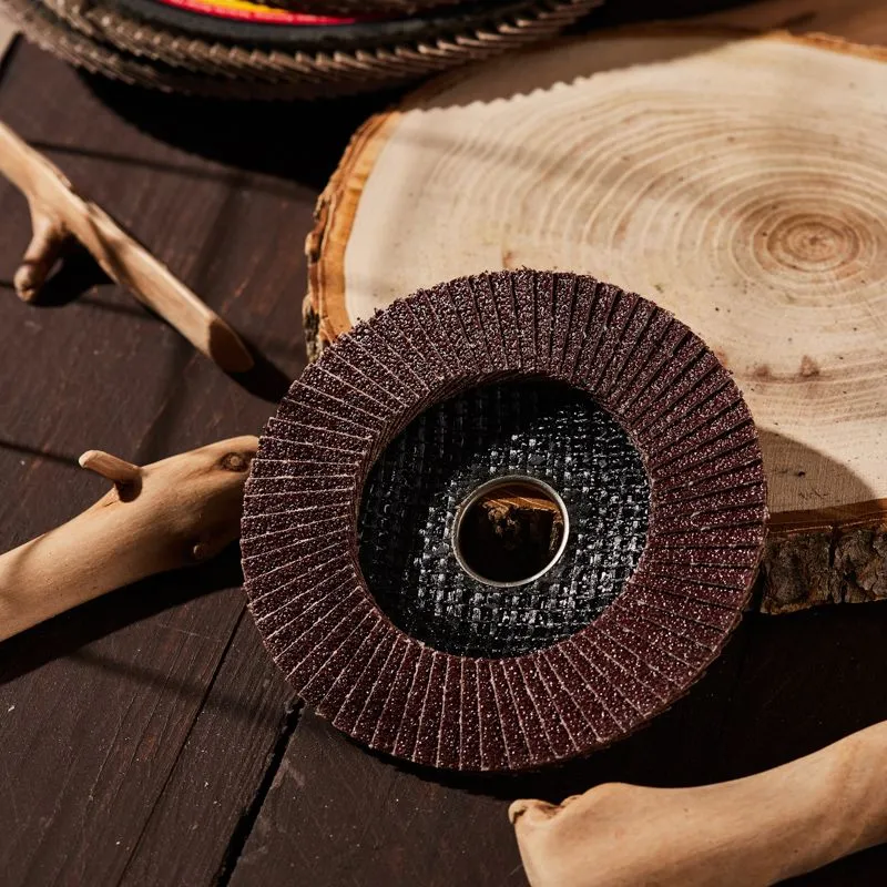 Круг лепестковый торцевой, P60, 115х22,2мм KRANZ - Фото 2