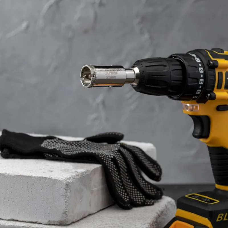 Коронка алмазная 22мм по керамограниту с центровочным сверлом KRANZ - Фото 4