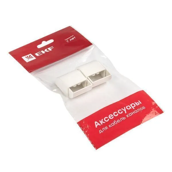 Заглушка (25х16) (4 шт) белая EKF-Plast - Фото 6