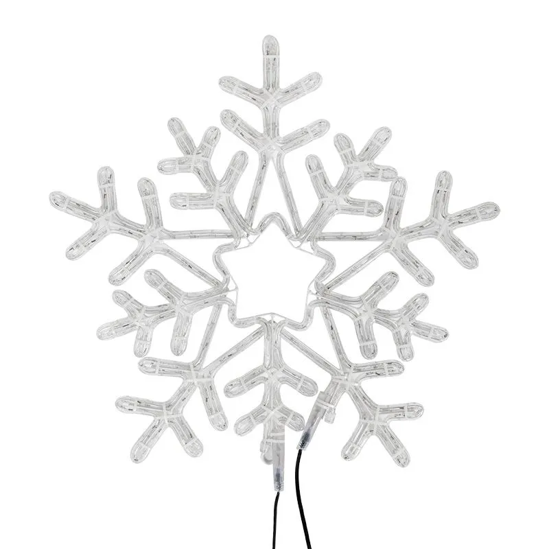 Фигура световая Снежинка цвет белая/синяя, размер 60x60 см, с контроллером NEON-NIGHT - Фото 3