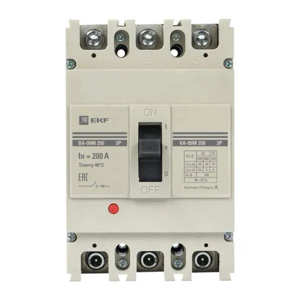 ВА-99М 250/200А 3P 35кА EKF - Фото 2