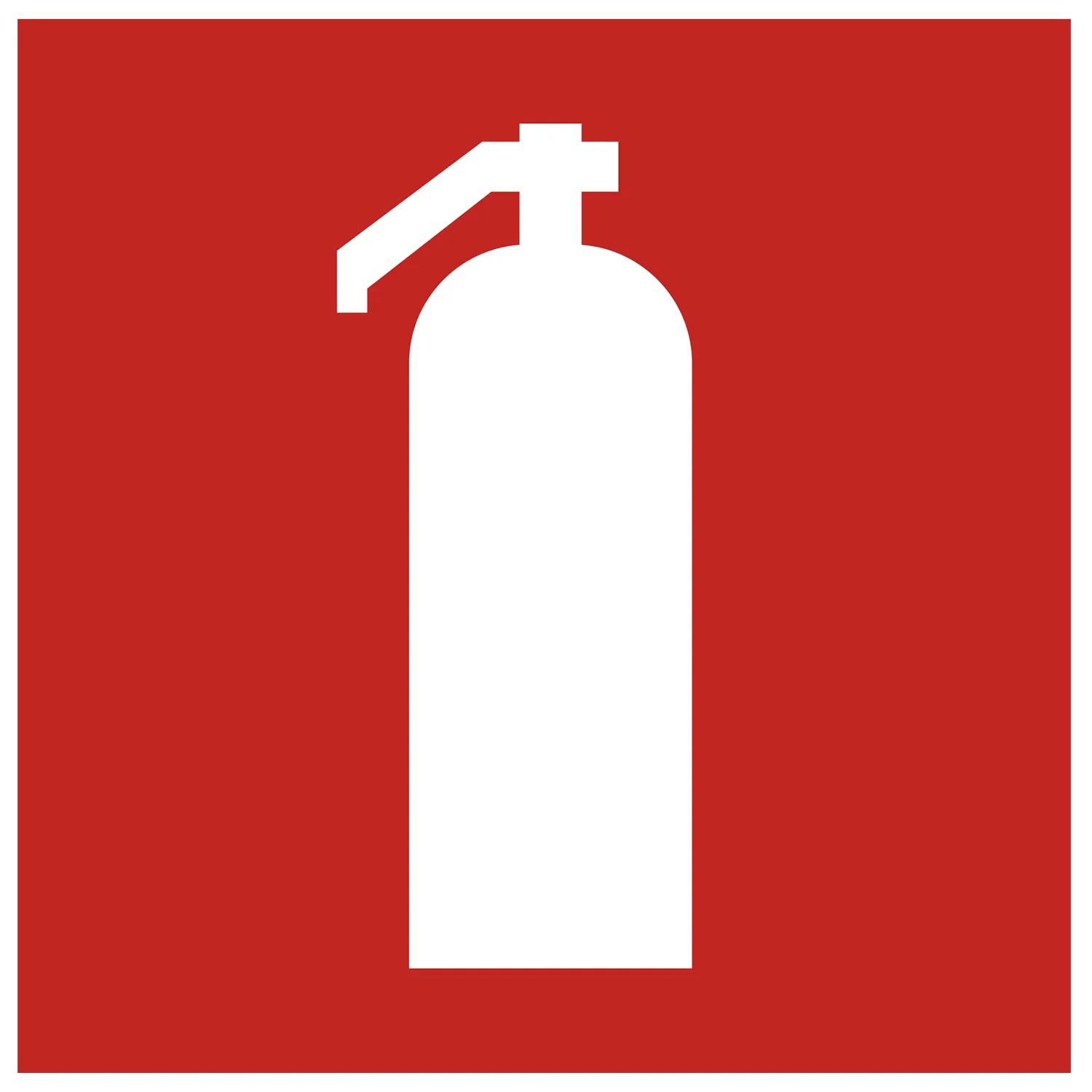 Этикетка самоклеящаяся 150х150мм "Огнетушитель" IEK LPC10-1-15-15-OGNT