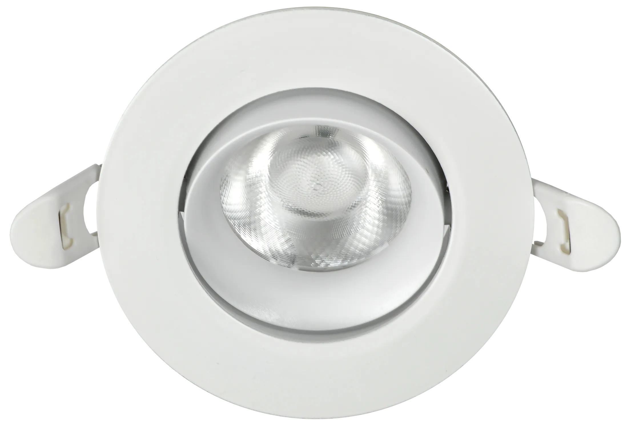 LIGHTING PRO Светильник светодиодный поворотный ДВО 1812 7Вт 4000К IP20 круг белый IEK