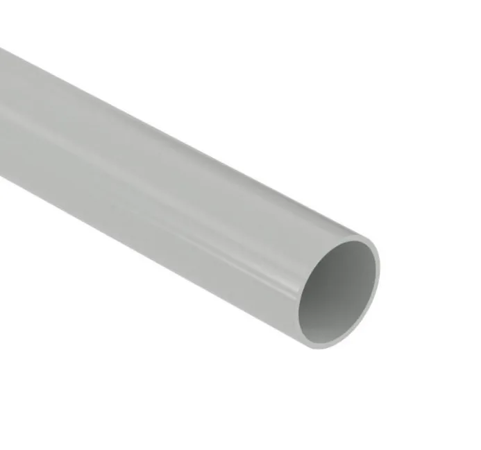 Труба жесткая ПВХ-Н-ПВ 3-х метровая атмосферостойкая d16мм (150 м/уп) СЕРАЯ 600-016C